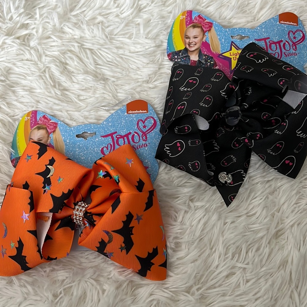 BRAND NEW Halloween JoJo bows (2 pack)